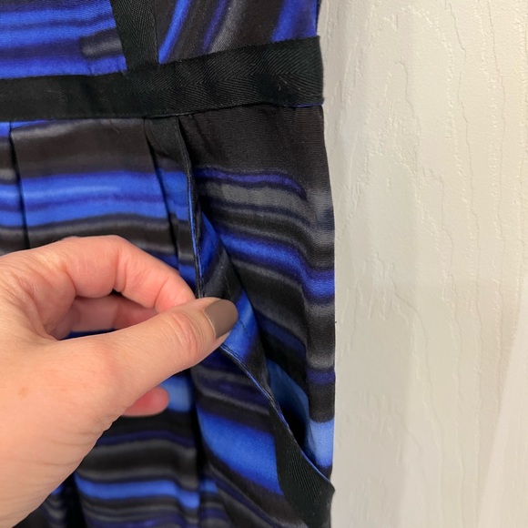 Shoshanna NWT Blue & black dress, NWT, size 10, beautiful, excellent condition. - Picture 5 of 7